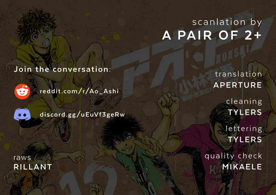 Ao Ashi [ALL CHAPTERS] Chapter 408 1